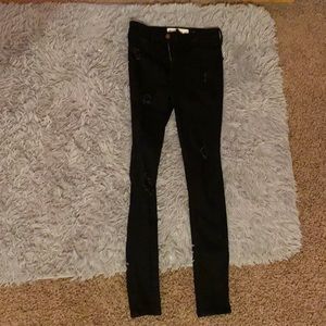 Hollister High Rise Super Skinny Jeans. Size 0R.